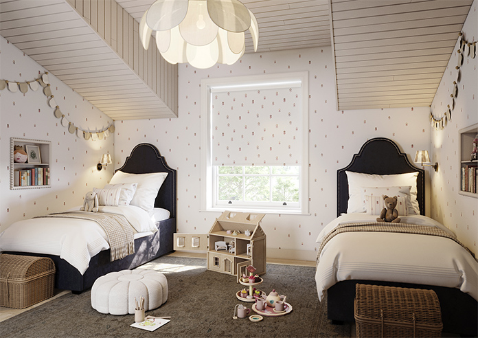 Fairy Cakes, Fairy Friends Wing - Twist&Fit Roller Blind - Image 7